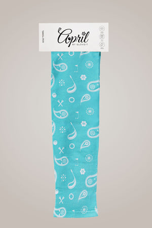 Arm Sun Sleeves UV Protection Aqua Blue