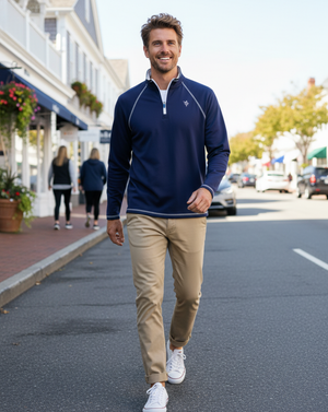 New Harbor Quarter Zip Effortless Comfort