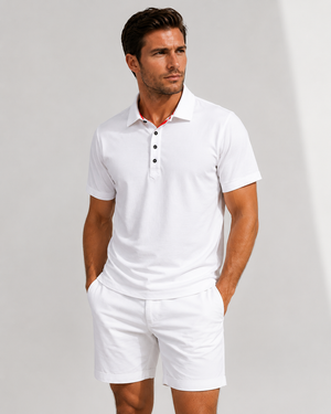Buki Cinqo Polo 2-Pack - White/Julep