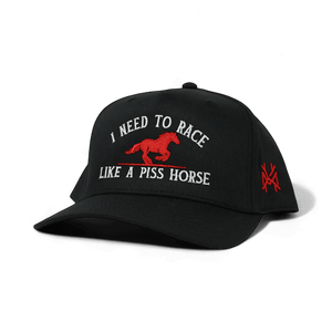 Race Like A Piss Horse Snapback Hat