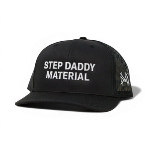 Step Daddy Material Snapback Hat