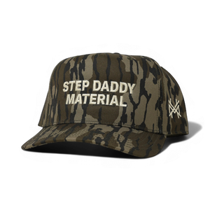 Step Daddy Material Snapback Hat